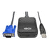 Tripp Lite B032-VU1 KVM Console USB 2.0 Laptop Crash Cart Adapter Image 1