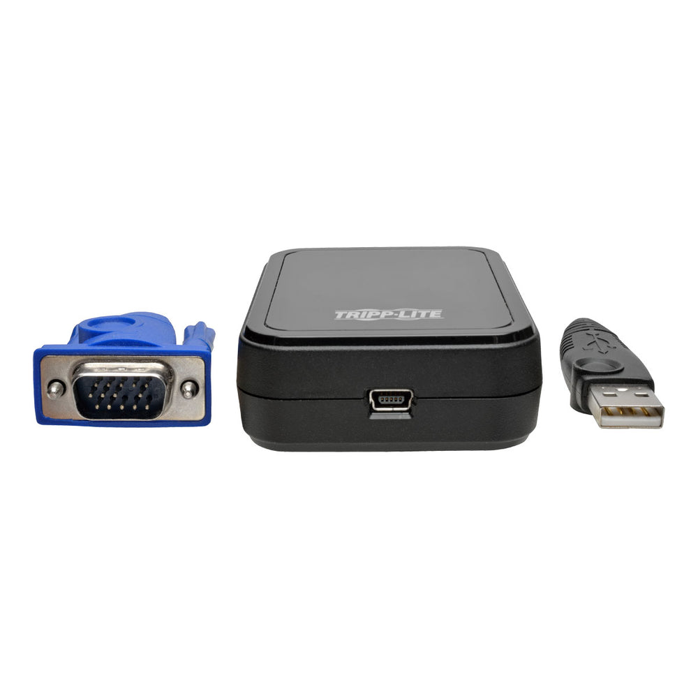 Tripp Lite B032-VU1 KVM Console USB 2.0 Laptop Crash Cart Adapter