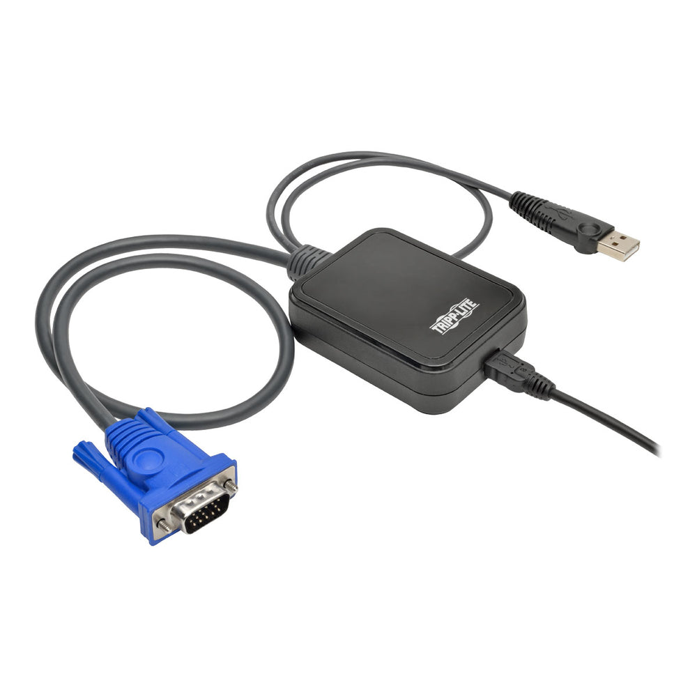 Tripp Lite B032-VU1 KVM Console USB 2.0 Laptop Crash Cart Adapter
