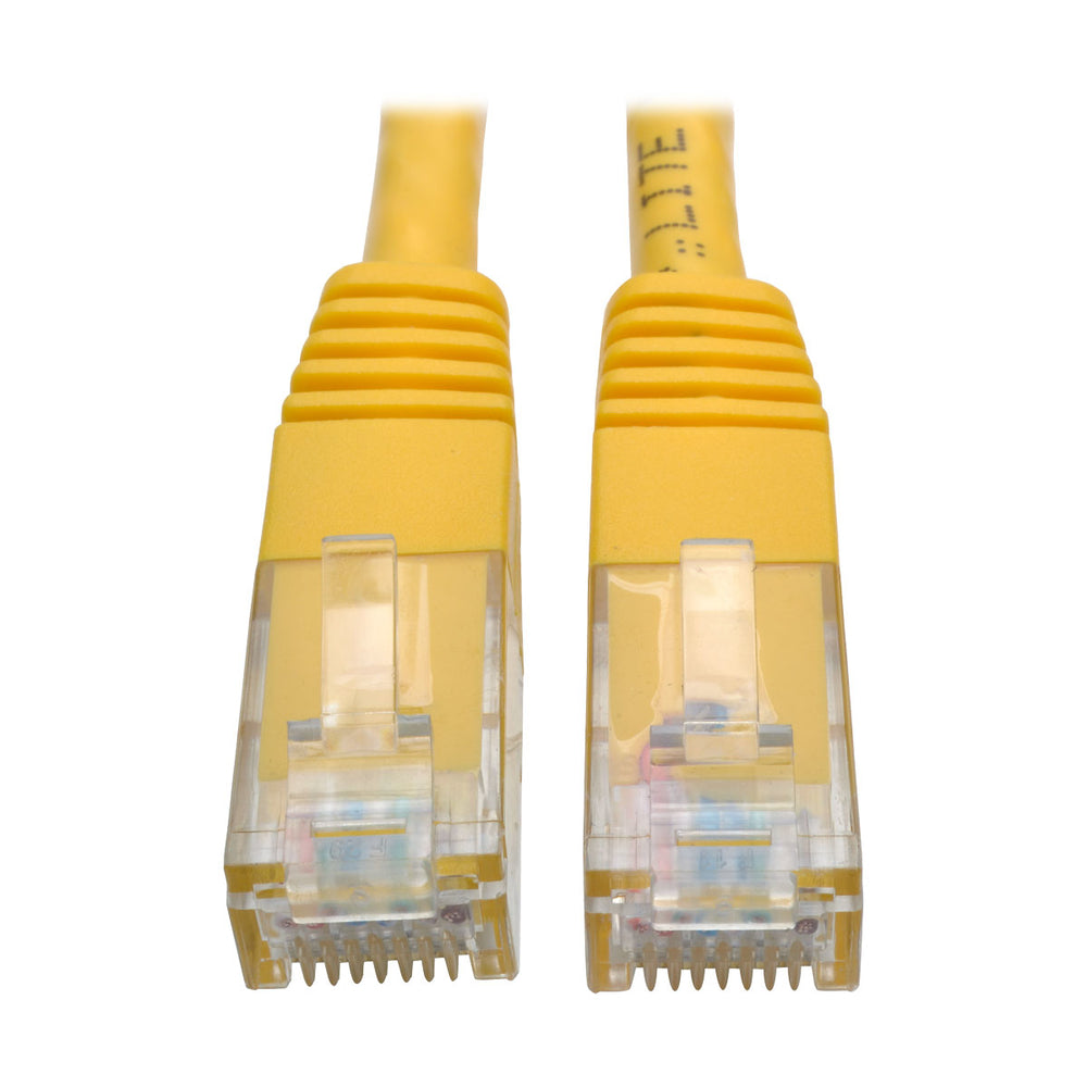 Tripp Lite N200-003-YW Cat6 Gigabit Molded Patch Cable - 3ft Image 1