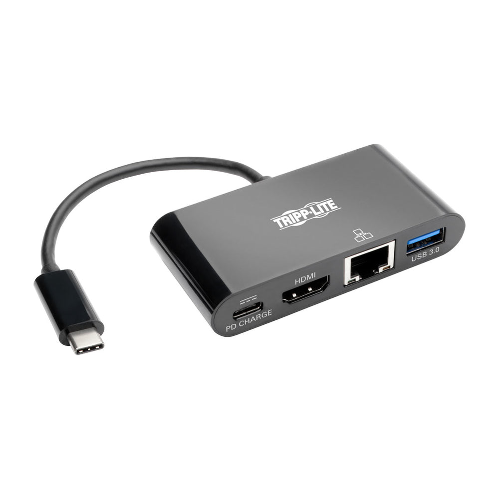 Tripp Lite U444-06N-H4GUBC USB-C to HDMI Video Adapter USB-A Hub USB-C Image 1