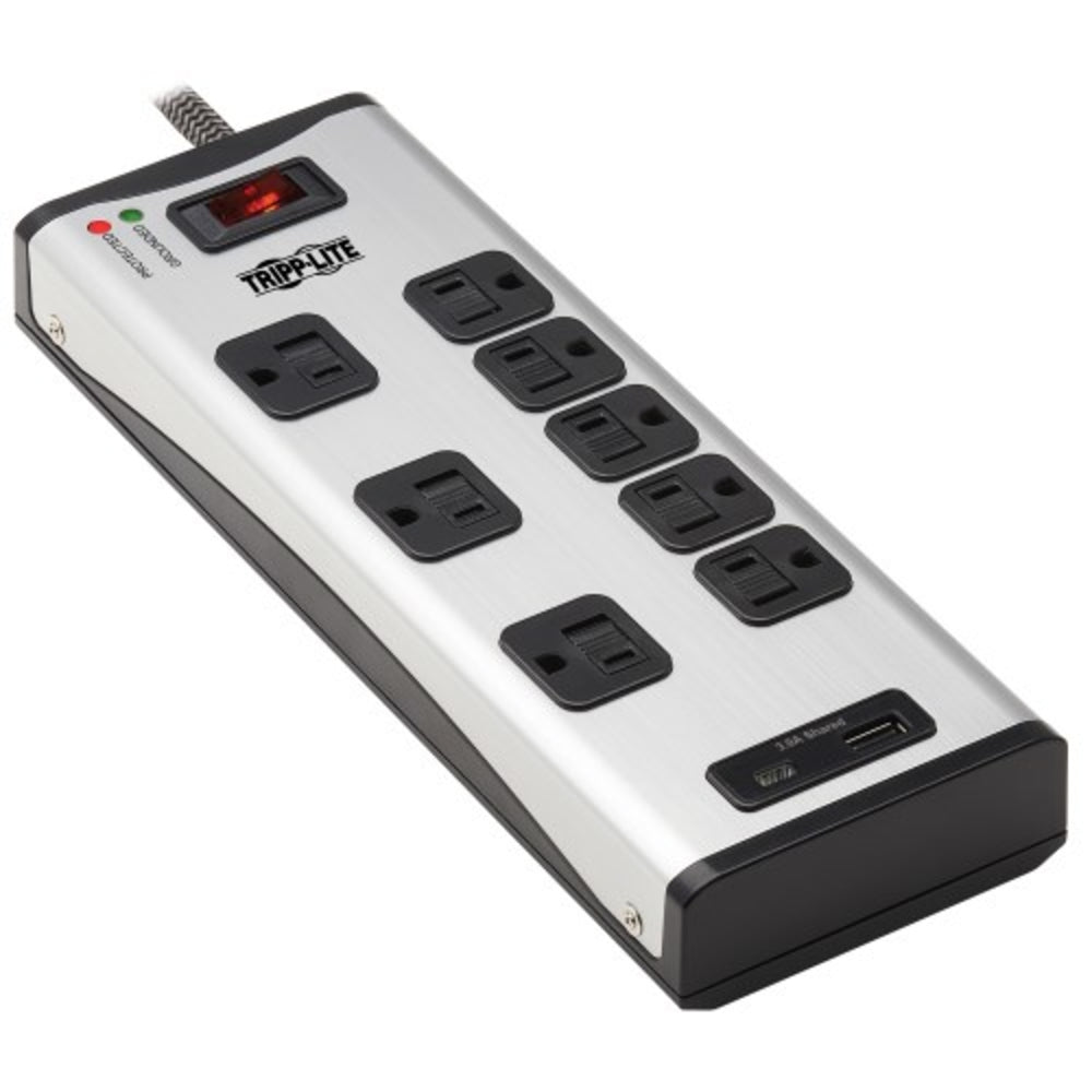 TRIPP LITE NON CABLES AND CONN TLM88USBC Surge Protector Power Strip 8-Outlet Image 1