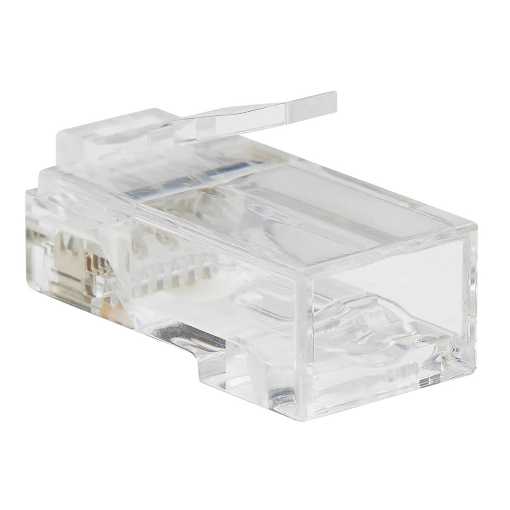 Tripp Lite N232-100-UTP 100Pk CAT6 RJ45 Pass-Through FTP Ethernet Connectors