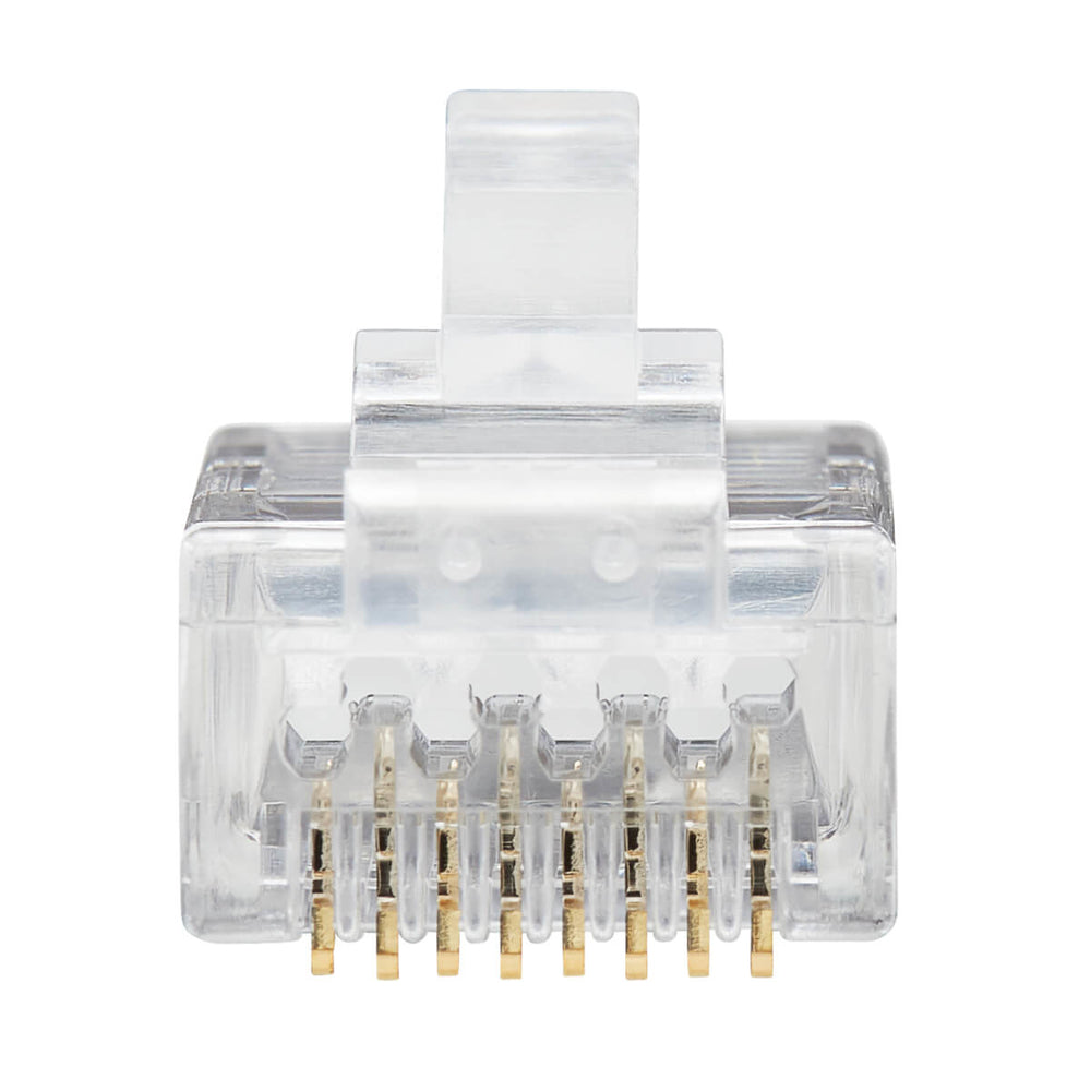 Tripp Lite N232-100-UTP 100Pk CAT6 RJ45 Pass-Through FTP Ethernet Connectors