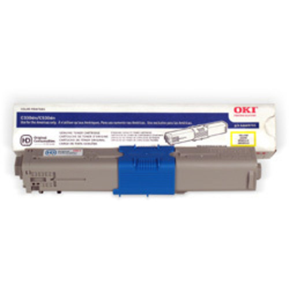 Okidata C17 Yellow Toner Cartridge for C330dn, C530dn, MC361, MC561 Image 1