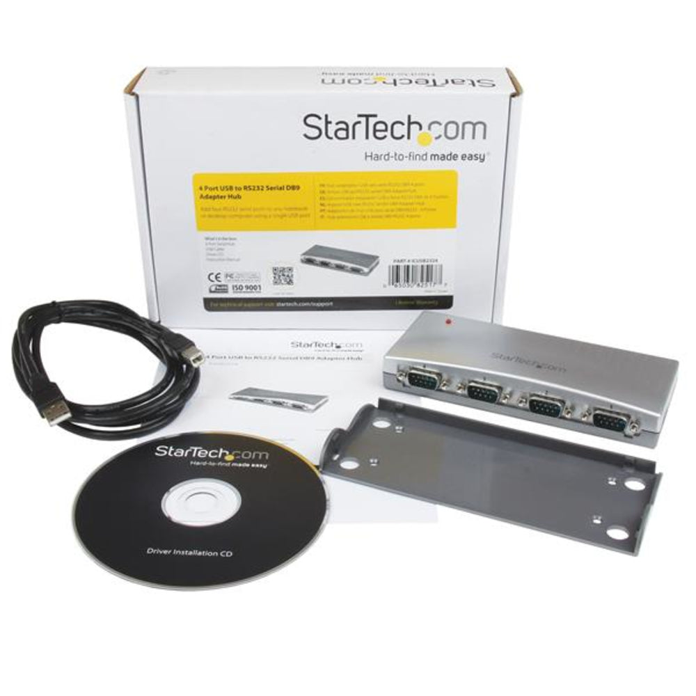 STARTECH.COM ICUSB2324 ADD FOUR RS232 SERIAL PORTS TO ANY NOTEBOOK OR DESKTOP