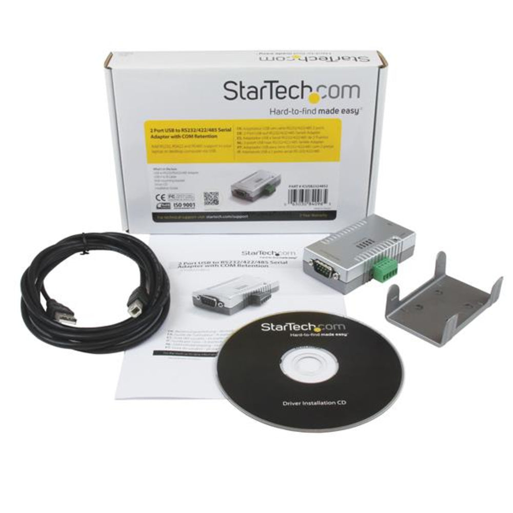 STARTECH.COM ICUSB2324852 ADD RS232 RS422 AND RS485 SUPPORT TO YOUR LAPTOP OR
