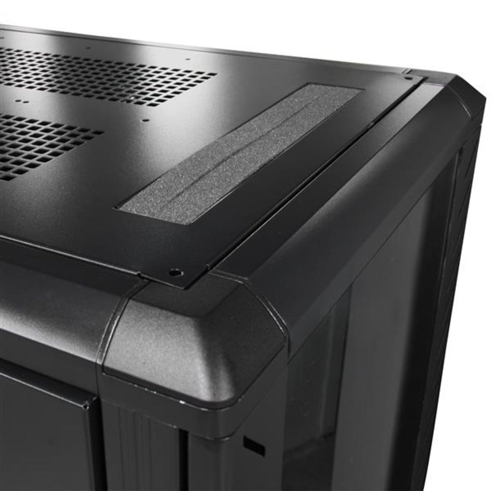 Startech RK2536BKF 25U Server Rack Cabinet Black 36inch Freestanding