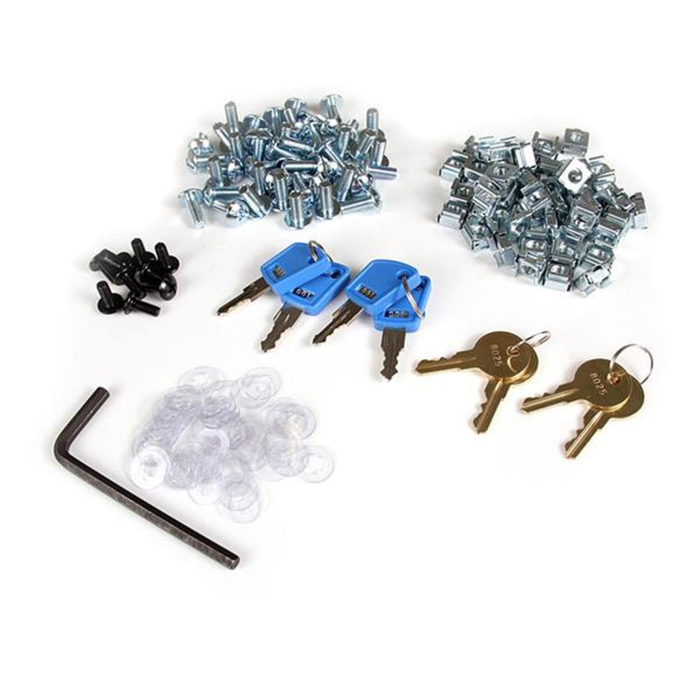 Startech RK2536BKF 25U Server Rack Cabinet Black 36inch Freestanding