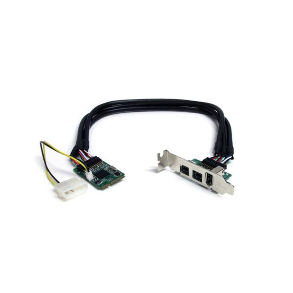 Startech.com MPEX1394B3 Mini PCI Express Firewire Card - 3 Port 2B 1A 1394 Image 1