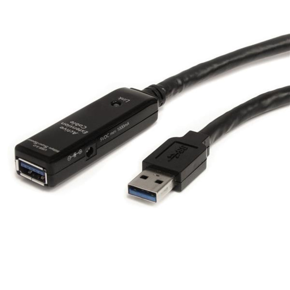 Startech.com USB3AAEXT5M USB 3.0 Active Extension Cable 5m Male/Female Image 1