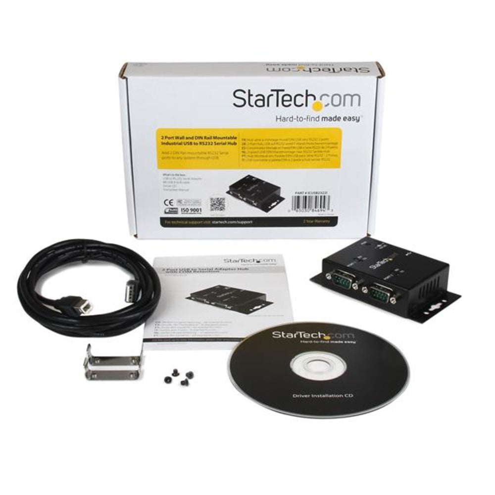 StarTech ICUSB2322I Industrial USB to Serial Hub