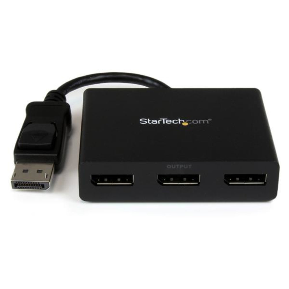 Startech.com MSTDP123DP 3-Port DisplayPort Multi-Monitor Adapter - Drives 2X 4K Image 1