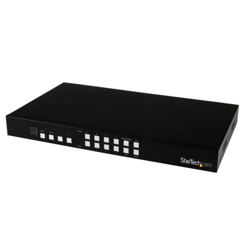 Startech.com VS424HDPIP HDMI Video Switch with Audio - Share and Switch 4 Distinct HDMI Sources Image 1