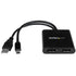 Startech.Com Mstmdp122Dp Mdp To Dp Multi Monitor Hub Mini Displayport Splitter Image 1
