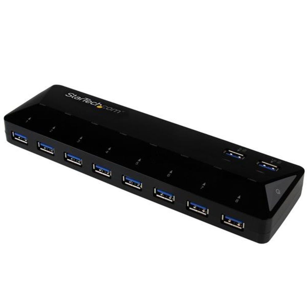 Startech ST103008U2C USB 3.0 Hub 10-Port Charge And Sync Image 1