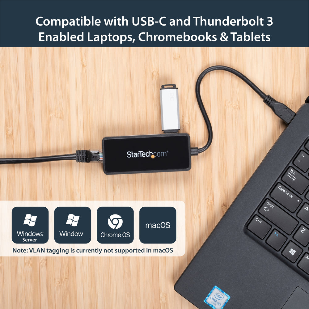 Startech.Com Us1Gc301Au Use The Usb Type C Port On A Laptop To Add Gbe -Usb 3.