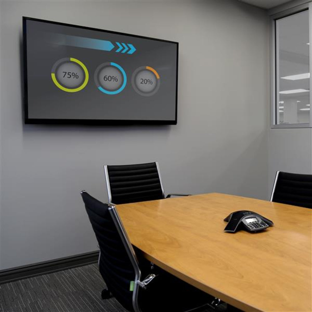 Startech.com Flat Panel Wall Mount 75" TV Steel Tilt Adjustment