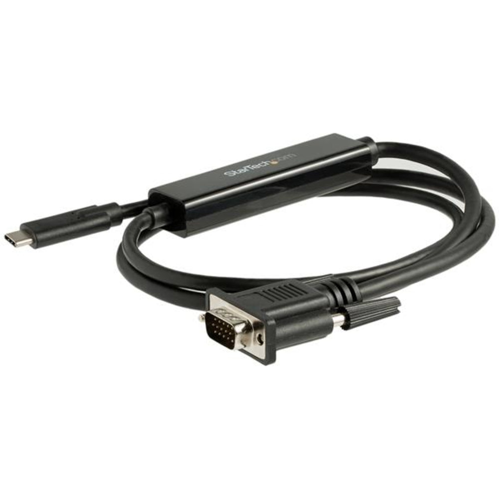 Startech.com CDP2VGAMM1MB USB C to VGA Cable 3ft 1m 1920x1200/1080p