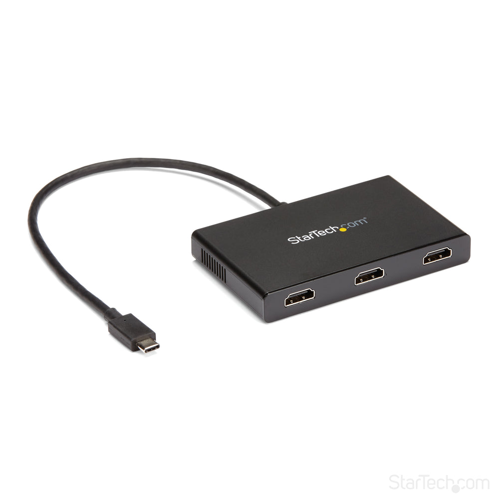 Startech.Com Mstcdp123Hd Usb Type-C Multi-Monitor Adapter Can Drive 2X 4K 30Hz