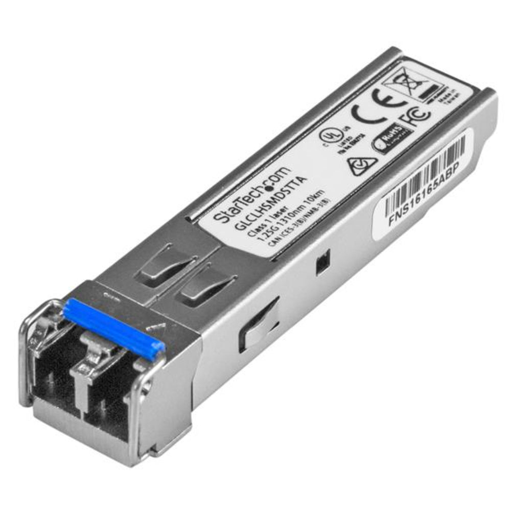 Startech GLCLHSMDSTTA Gigabit Fiber SFP Transceiver 10km Image 1