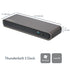 Startech.com TB3DK2DPPD Thunderbolt 3 Docking Station Dual Monitor 4K