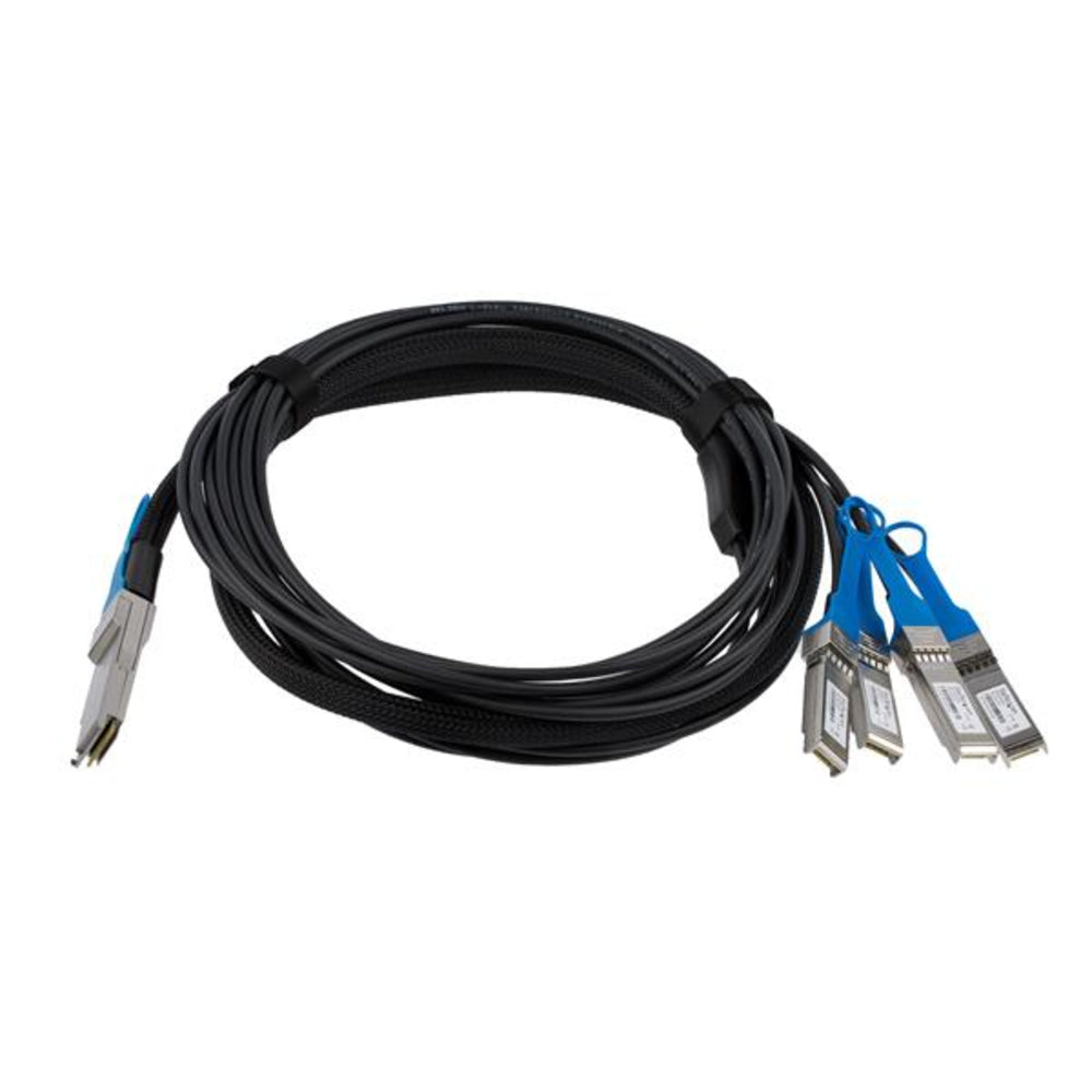 StarTech QSFP4SFPPC3M Networking Cable, 1m, Black