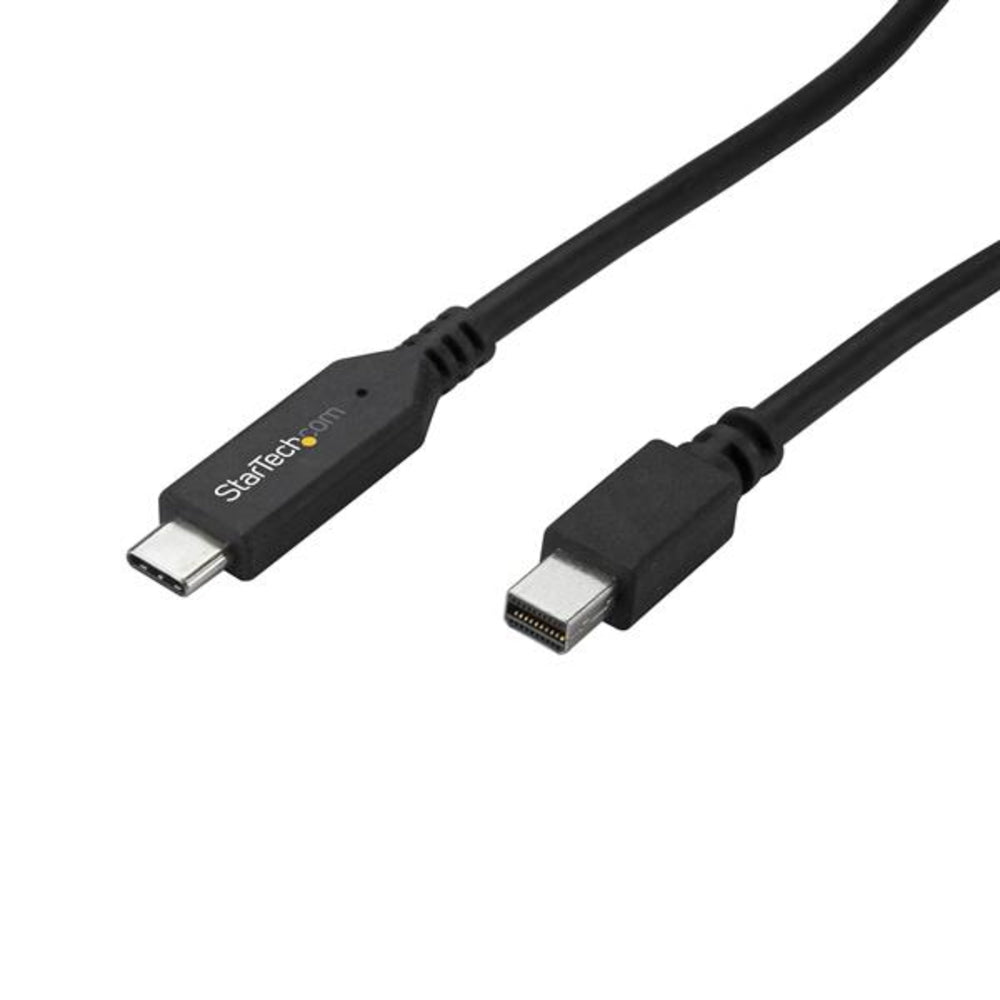 Startech.Com Cdp2Mdpmm6B 1.8M/6Ft Usb C To Mini Displayport Cable 4K 60Hz Black Image 1