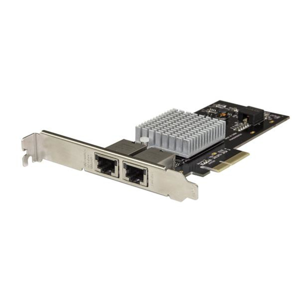 StarTech.com ST10GPEXNDPI Dual Port Network Card PCIe 10Gbase-T/NBASE-T NIC Image 1