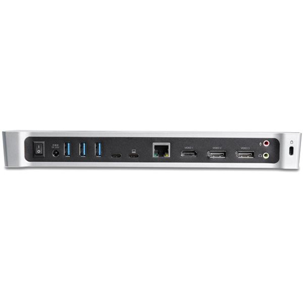 StarTech DK30CH2DEP USB-C Triple Monitor Dock - 3x 4K DP/HDMI, 100W PD, 5x USB 3.0
