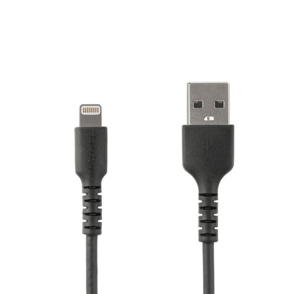 Startech.com RUSBLTMM2MB USB-A to Lightning Cable 2m 6 ft Durable Black Heavy Image 1