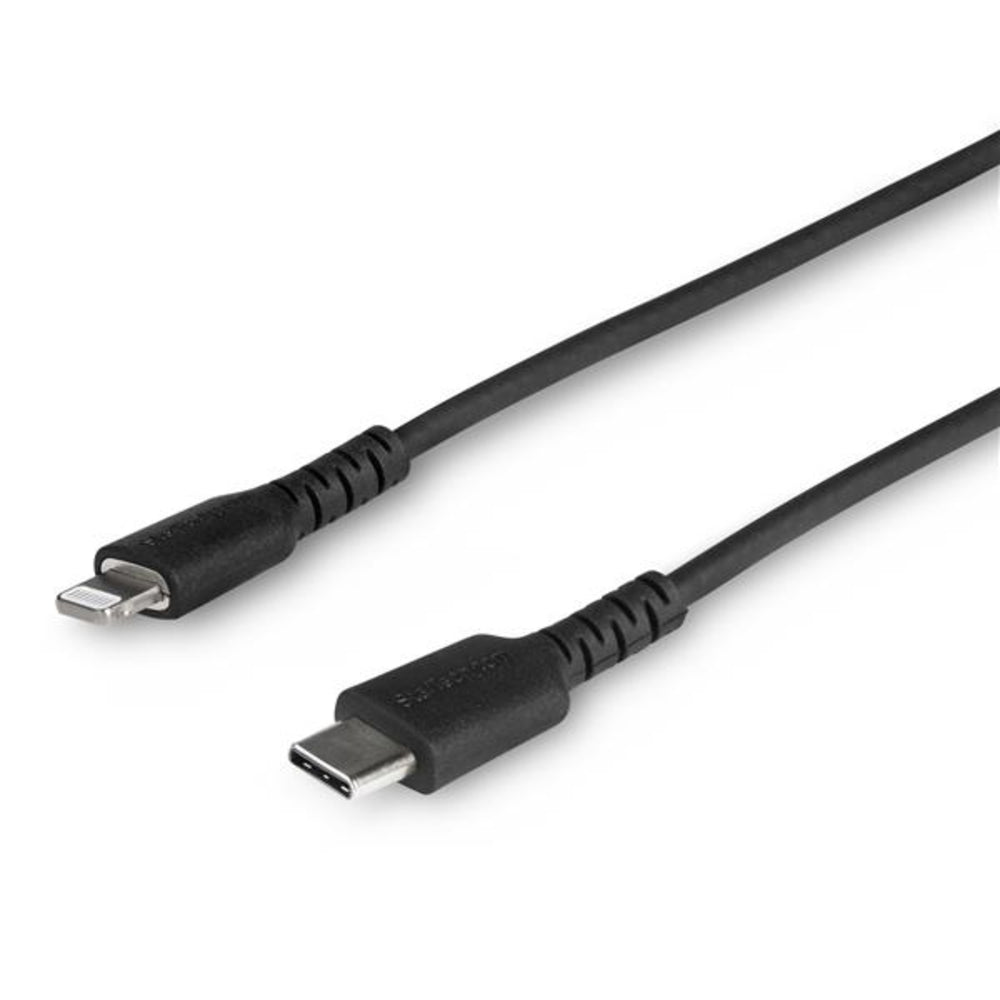 Startech RUSBCLTMM1MB USB C Lightning Cable 1m - Aramid Fiber, EMI Protection Image 1