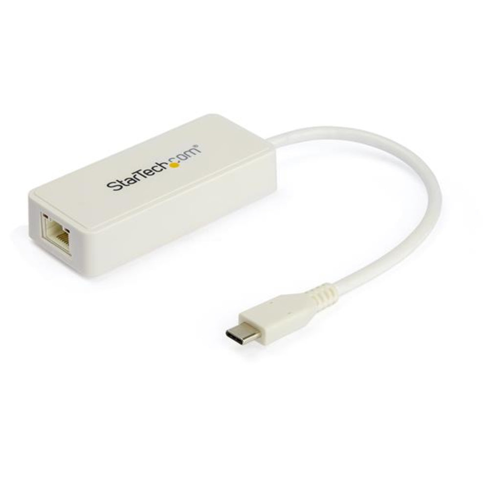 StarTech.com US1GC301AUW StarTec AC USB-C Ethernet Adapter Extra USB 3.0 Port Image 1