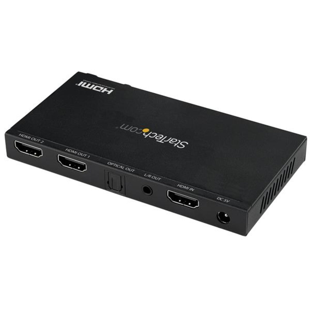 Startech ST122HD20S HDMI Splitter 4K 60Hz Built-In Scaler