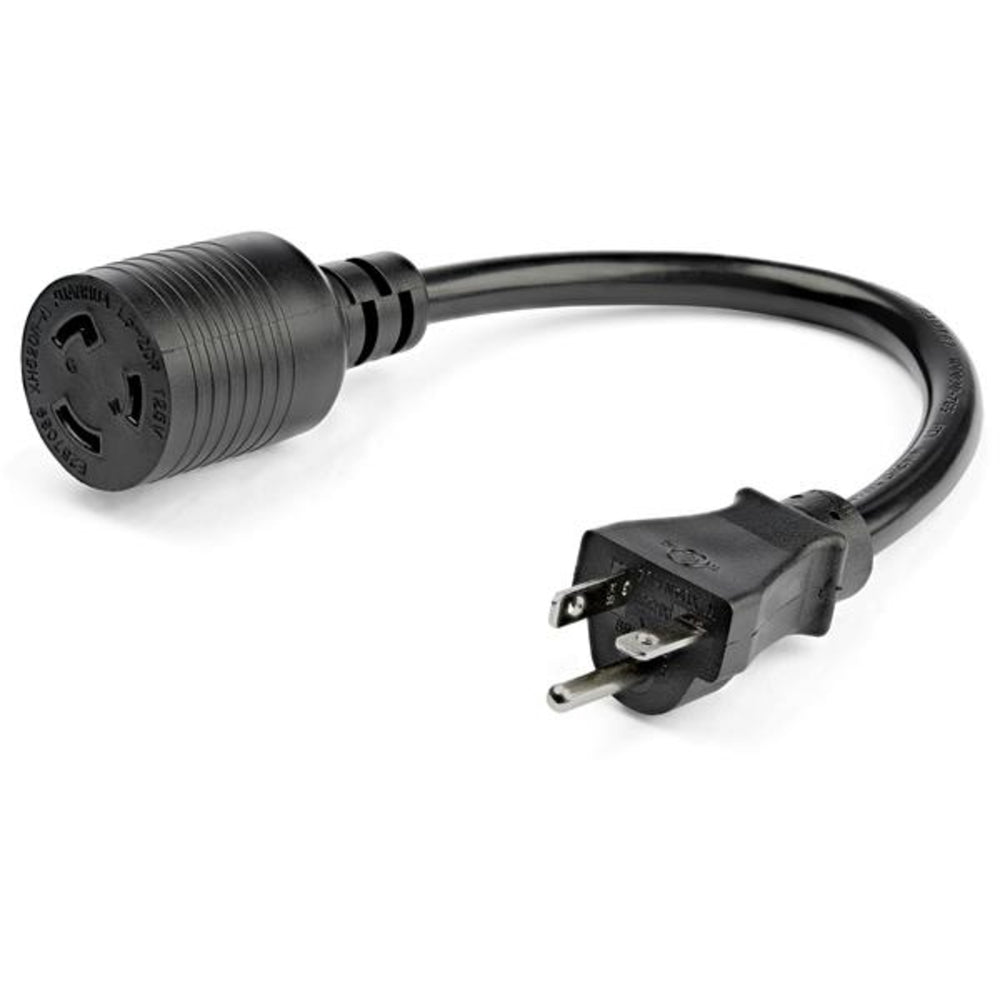 Startech PAC520PLR1 Power Adapter Cord NEMA-L5-20R to NEMA-5-20P 1ft. Image 1