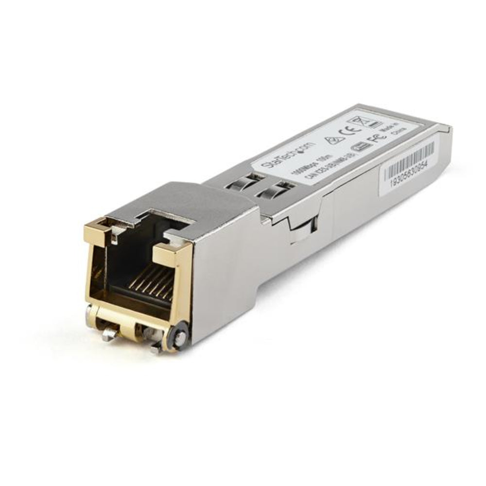 StarTech.com GLCTEST StarTech AC SFP Transceiver Module 1000BASE-T Extended Image 1