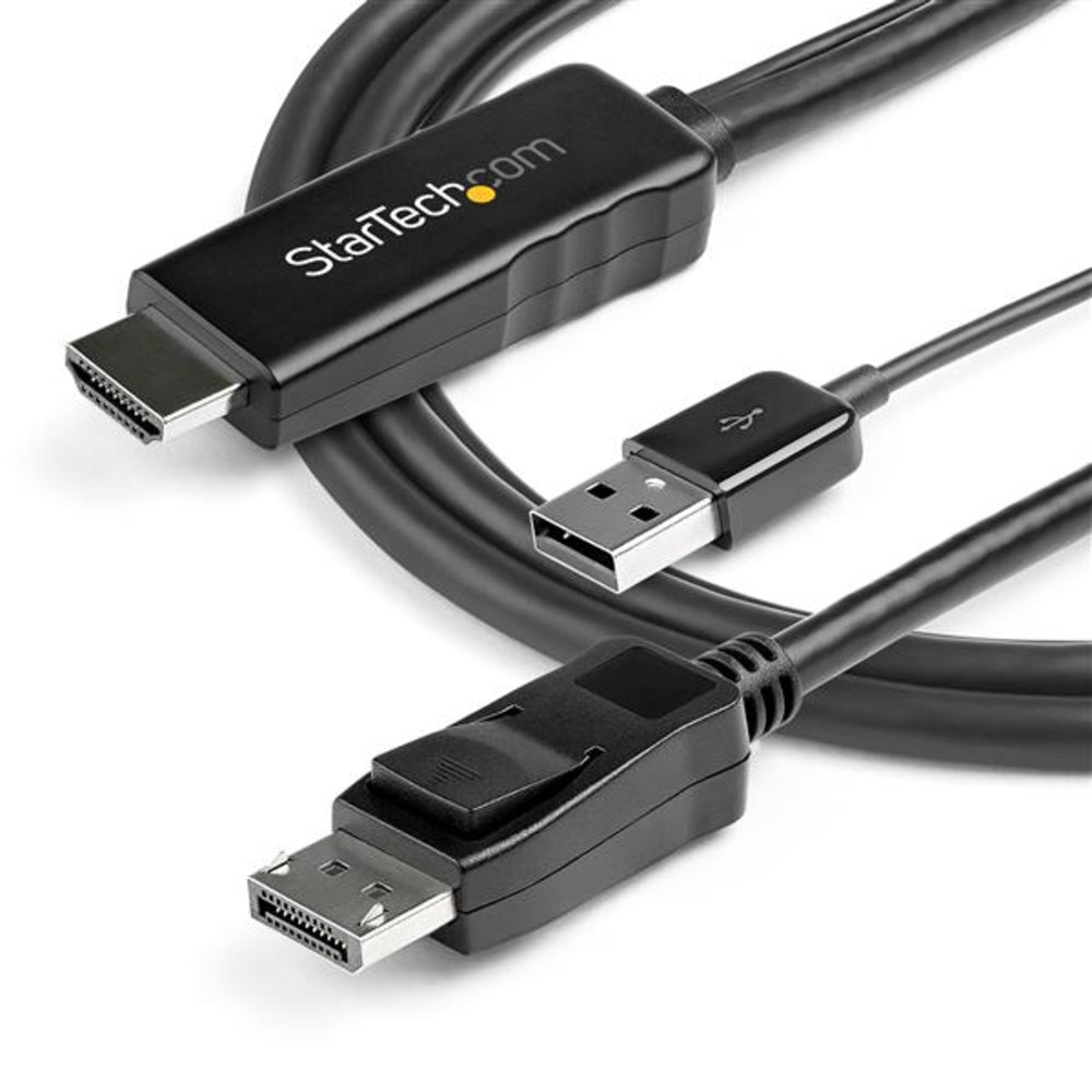 StarTech.com HD2DPMM3M StarTech Cable 3m 9.8 ft. HDMI to DisplayPort 4K 30Hz