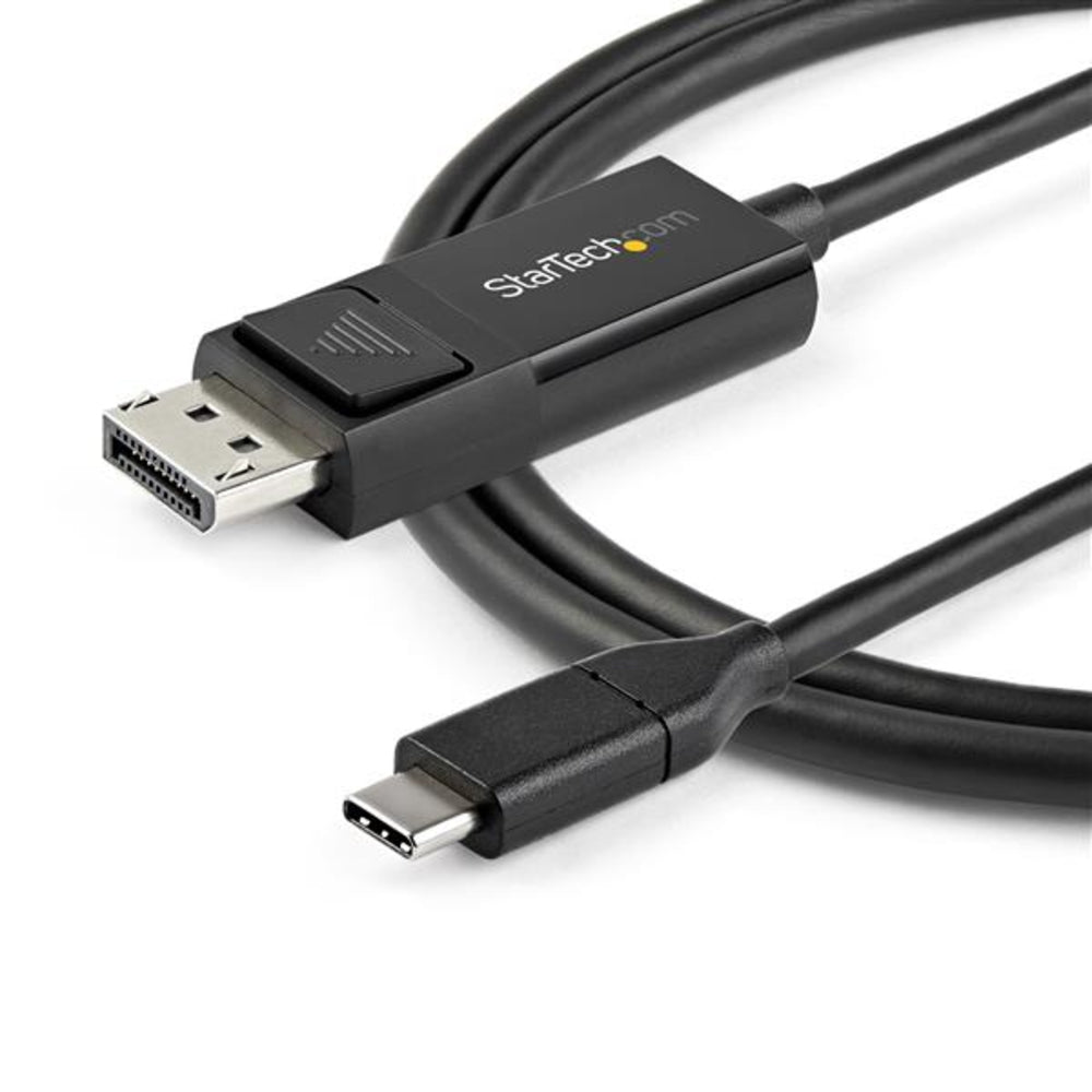 Startech.Com Cdp2Dp1Mbd 3.3Ft. Usb C To Displayport 1.2 Cable Bidirectional 4K