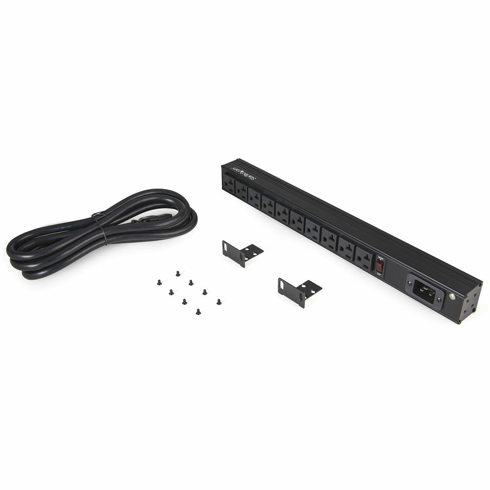 StarTech.com RKPW101920 Startech Ups 10Outlet Rack Mount Power Strip 125V 16Amp