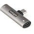 Startech CDP235APDM USB C Audio and Charge Adapter 60W - Silver Image 1