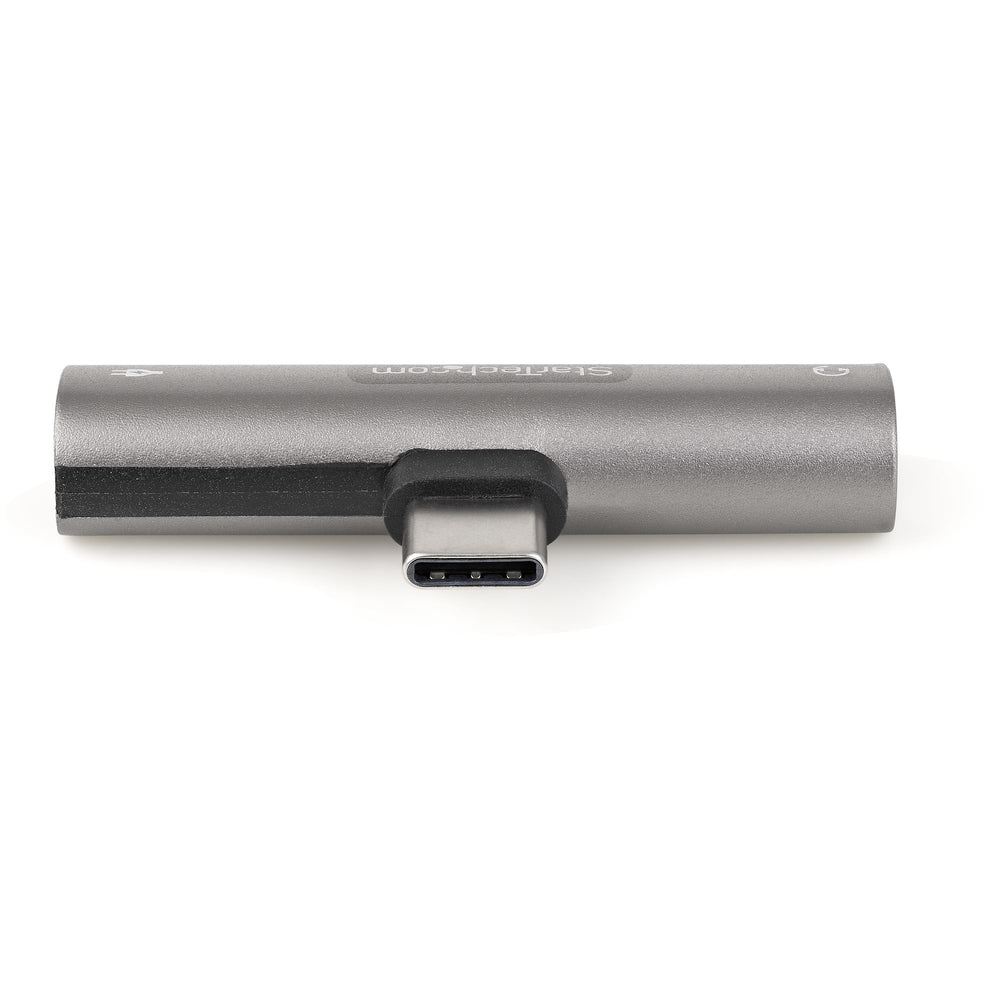 Startech CDP235APDM USB C Audio and Charge Adapter 60W - Silver