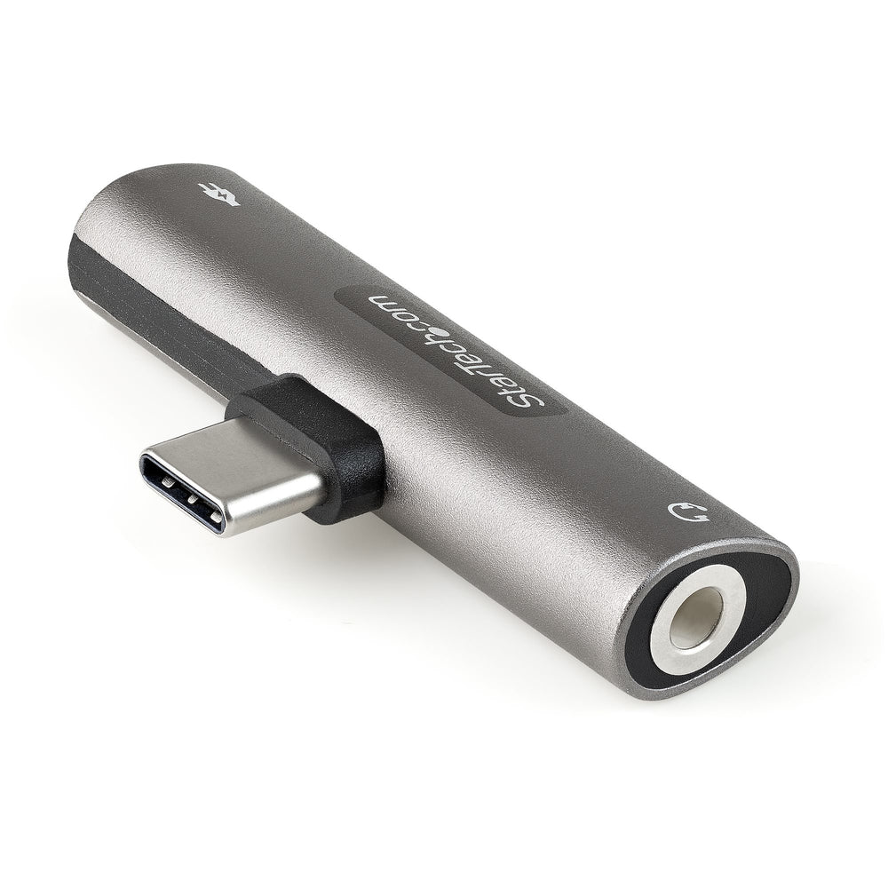 Startech CDP235APDM USB C Audio and Charge Adapter 60W - Silver