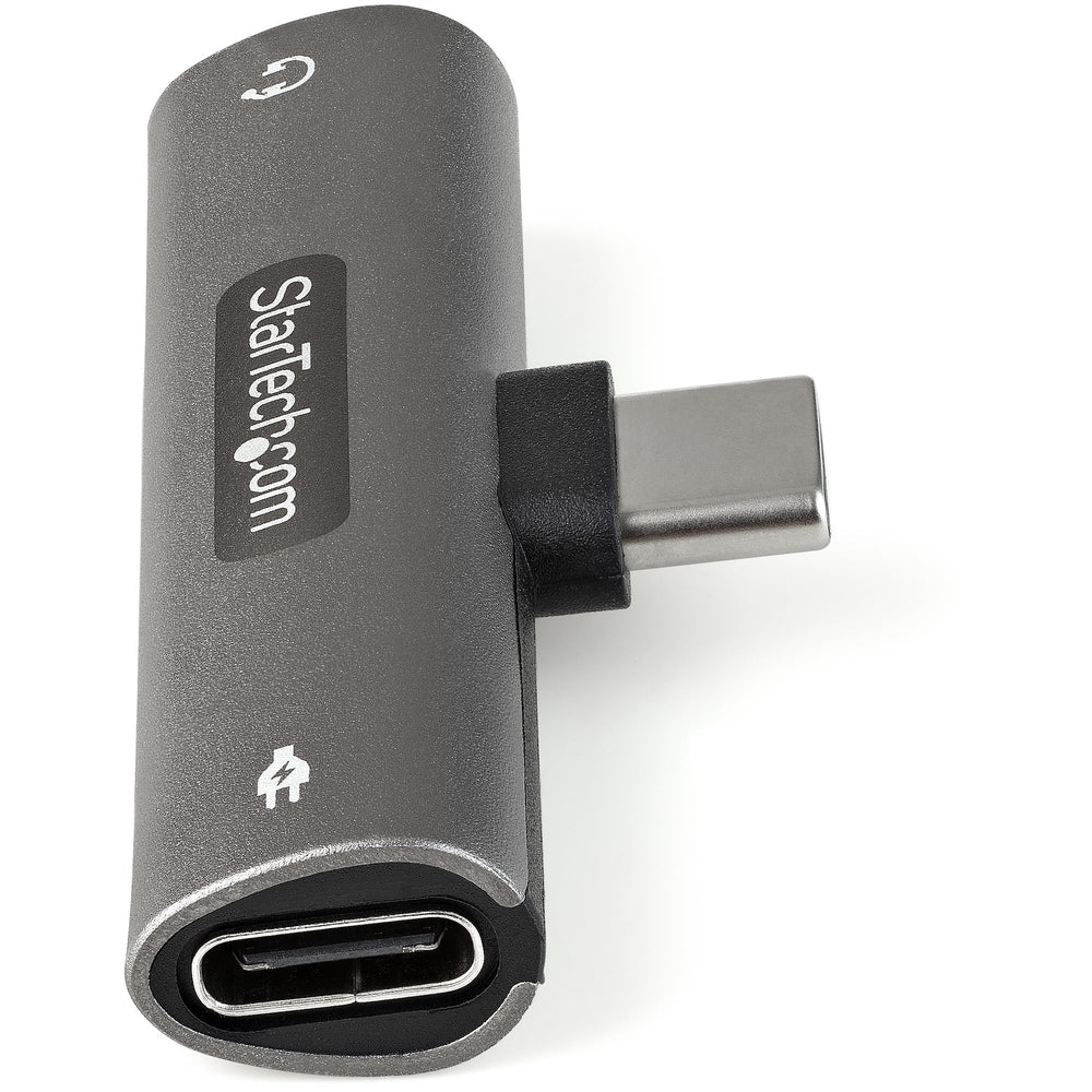 Startech CDP235APDM USB C Audio and Charge Adapter 60W - Silver