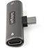 Startech CDP235APDM USB C Audio and Charge Adapter 60W - Silver