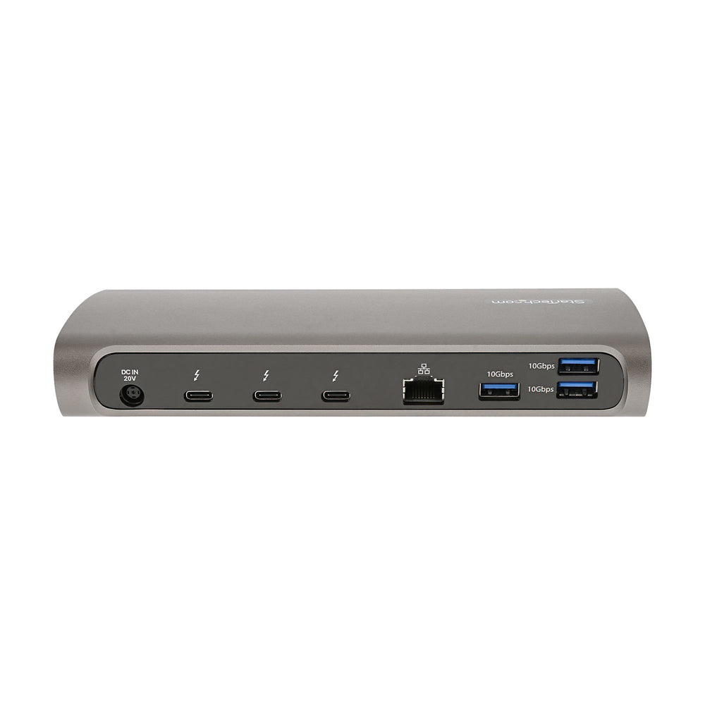 Startech TB4CDOCK Thunderbolt 4 Docking Station - Dual DP 4K 60Hz, Mac & Windows, 3x Thunderbolt 4, 3x USB-A, 96W PD