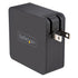 StarTech WCH1CBK USB-C Wall Charger - Compact 60W Power Delivery