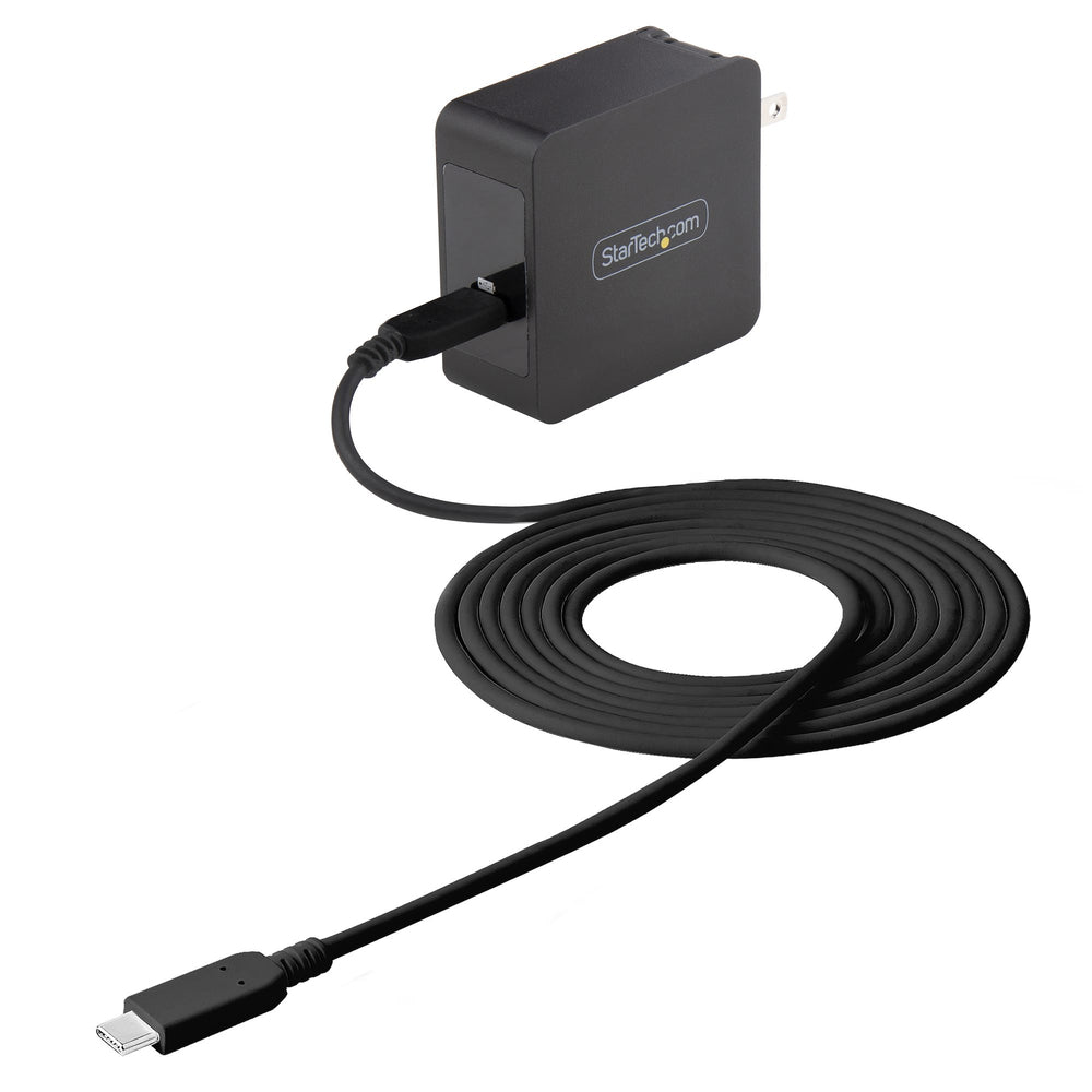StarTech WCH1CBK USB-C Wall Charger - Compact 60W Power Delivery