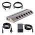 Startech.com 5G7aibs-usb-hub-na 7-Port USB-C Hub with Individual On/Off