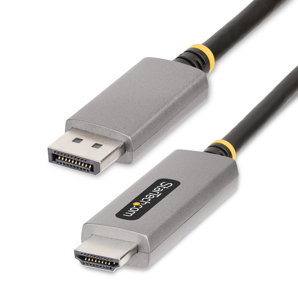 Startech.com 133DisplayportHDMI21 6ft 2m DisplayPort to HDMI Adapter Cable 8K Image 1