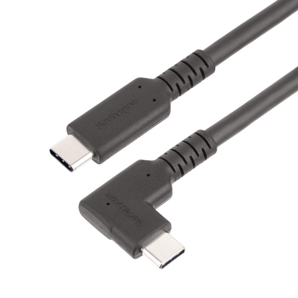Startech.com RUSB31CC50CMBR Rugged USB-C Cable USB C to 90 Degrees Image 1